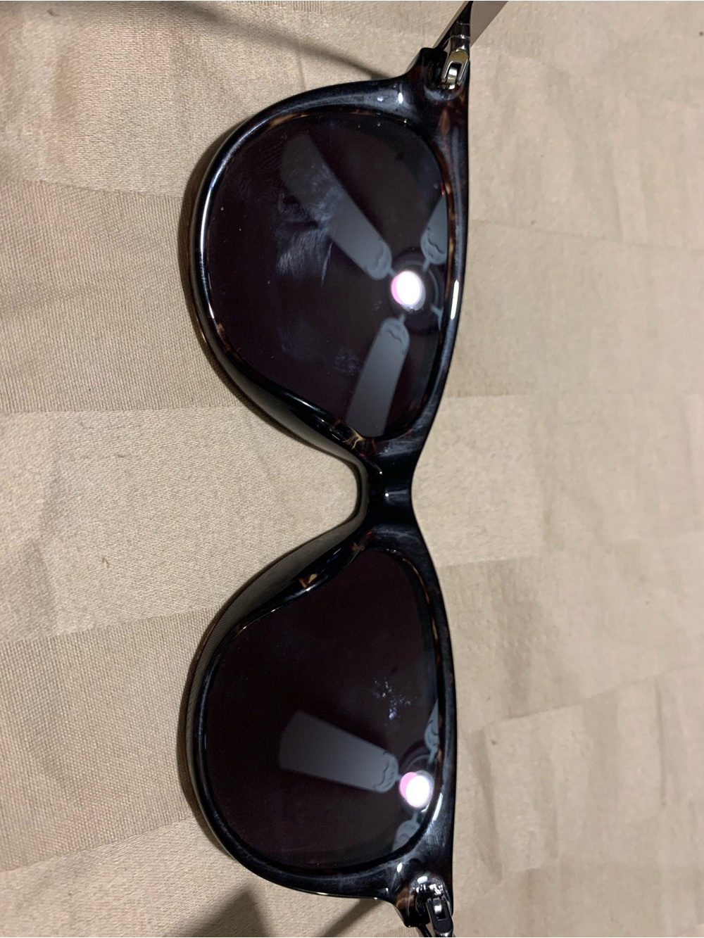 Nautica Women's Tortoiseshell Frame Sunglasses - Dark Brown Lenses
